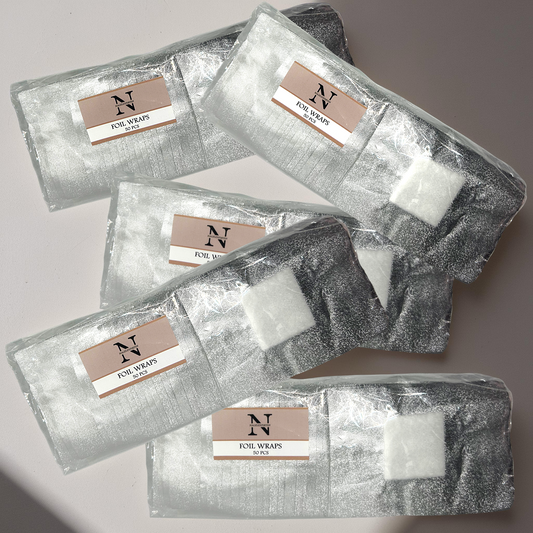 Soak off folie - 5-pack (250st)