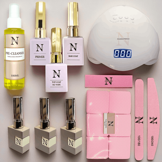 Gellack startkit - Med UV-lampa