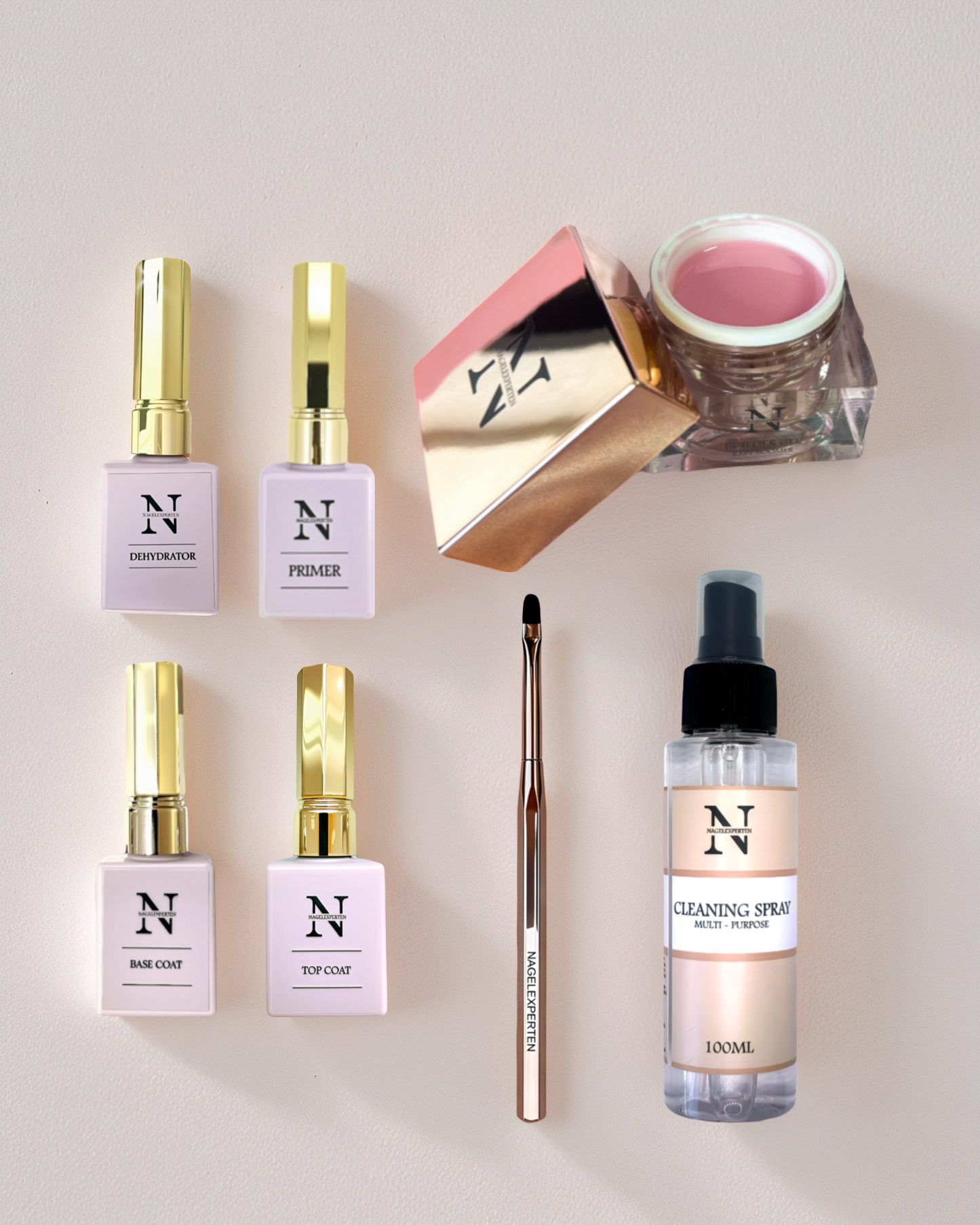 Builder gel starter kit - Without UV lamp