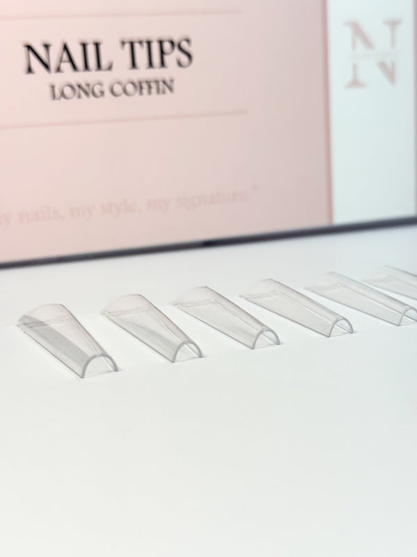 Negletips • Long coffin • Transparent