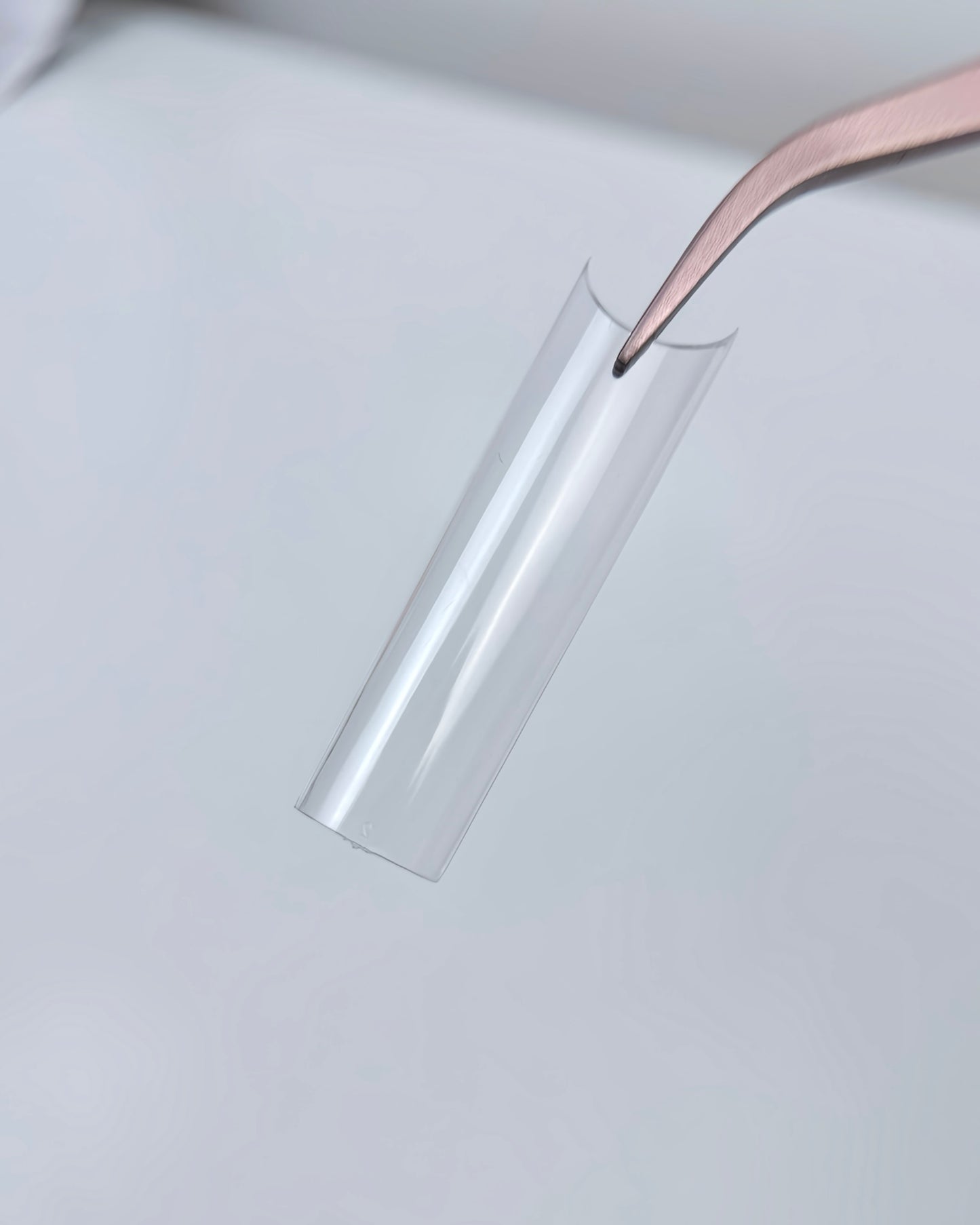 Negletips • Lang firkantet • Transparent