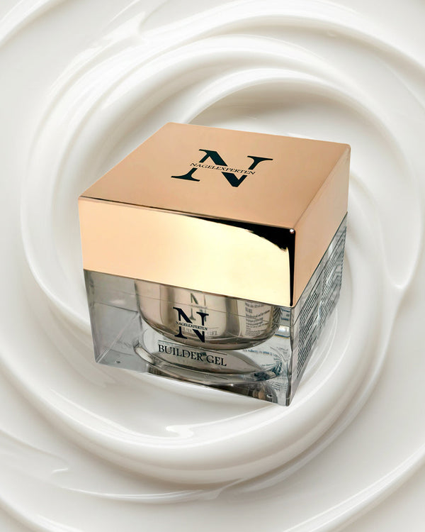 Builder gel Crispy white — vit, hög viskositet