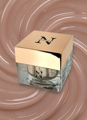 Builder gel Obsessed — nude, hög viskositet