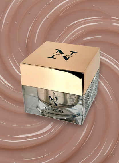 Builder gel Obsessed — nude, hög viskositet