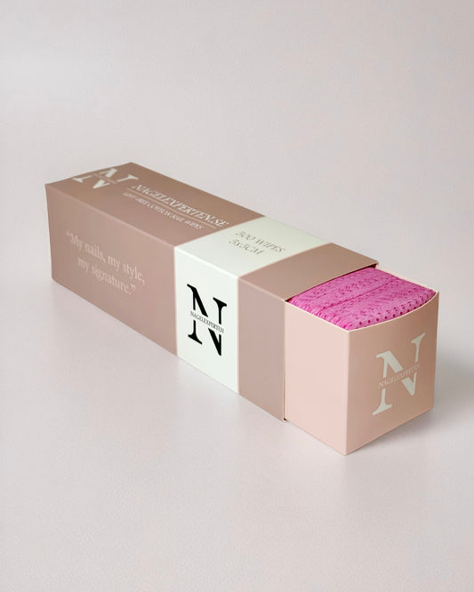 Negleservietter - Pink