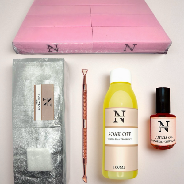 SOAK OFF NAGELKIT - För borttagning