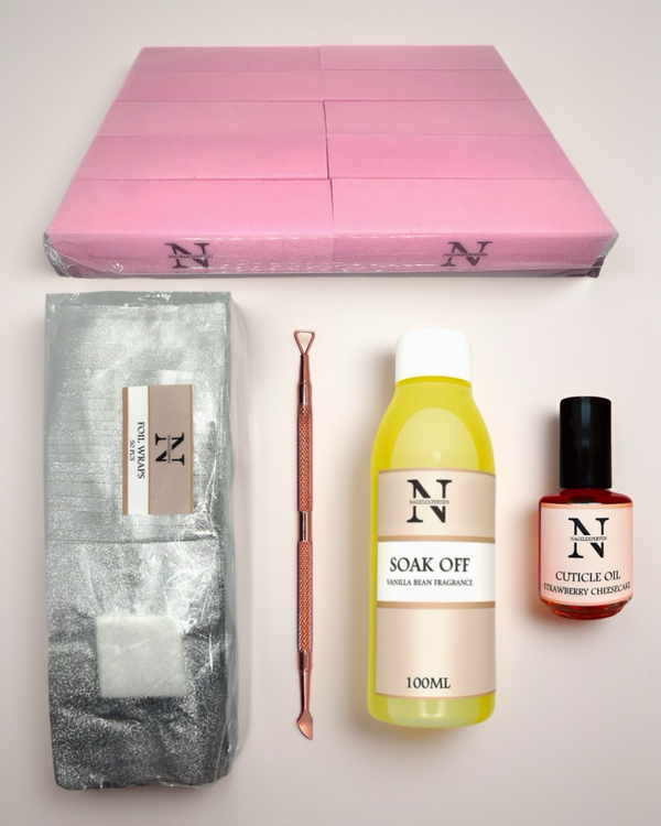 SOAK OFF NAIL KIT - For removal
