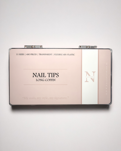Negletips • Long coffin • Transparent