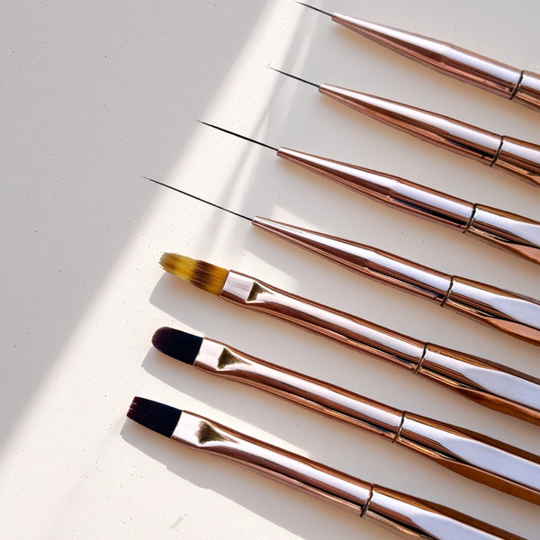 Nagelpenslar - Kit 7st