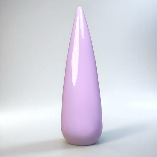 Pastell lila heltäckande gellack i färgen Pastel purple för naglar