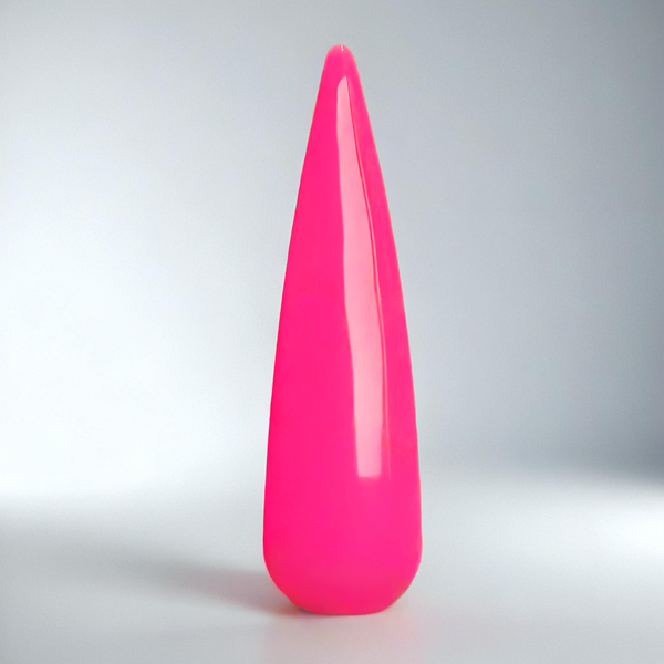 Rosa neon gellack i färgen Barbie doll för naglar