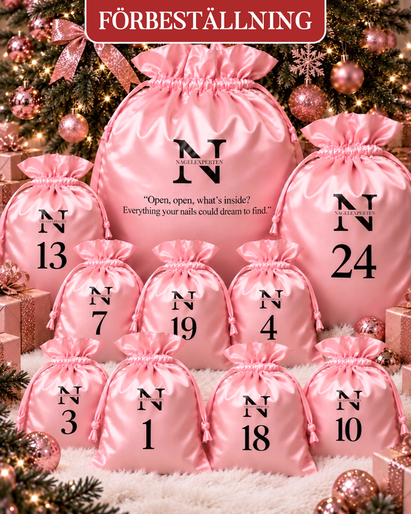 Julkalender innehållande nagelprodukter - Nagelkalender 2026.